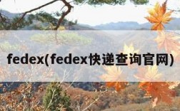 fedex(fedex快递查询官网)