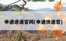 申通速递官网(申通快递官)