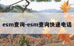 esm查询-esm查询快递电话