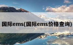 国际ems(国际ems价格查询)