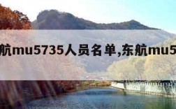 东航mu5735人员名单,东航mu5750