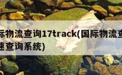 国际物流查询17track(国际物流查询快速查询系统)