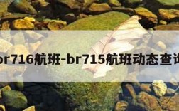 br716航班-br715航班动态查询