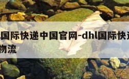 dhl国际快递中国官网-dhl国际快递官网 物流