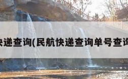 民航快递查询(民航快递查询单号查询系统)