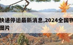 申通快递停运最新消息,2024全国物流停运表图片